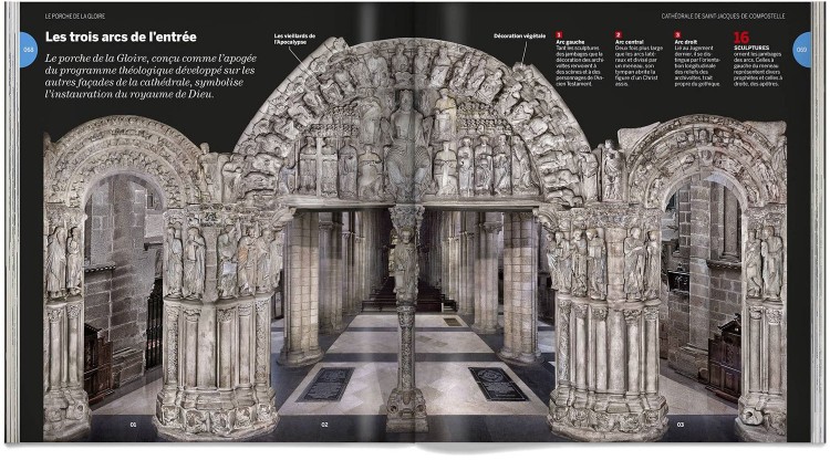 Cathedrale Saint Jacques De Compostelle Livre Francais Dosde Publishing