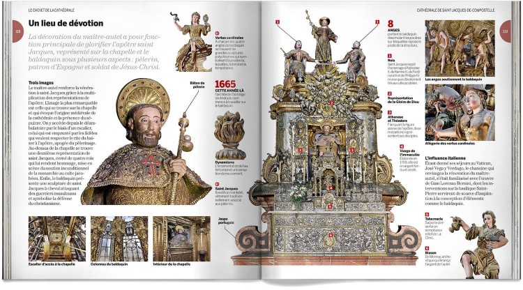 Cathedrale Saint Jacques De Compostelle Livre Francais Dosde Publishing