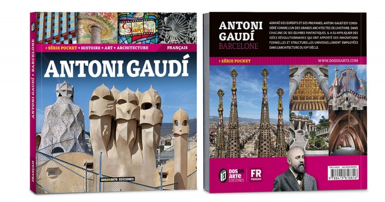 Couverture Antoni Gaudi Pocket Livre Francais Book Dosde Publishing