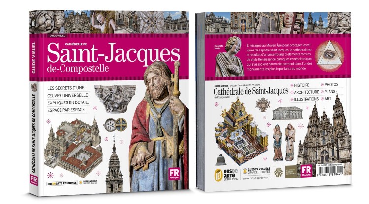 Couverture Cathedrale Saint Jacques De Compostelle Livre Francais Dosde Publishing