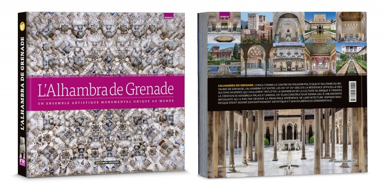 Couverture L Alhambra De Grenade Livre Francais Edition Deluxe Dosde Publishing