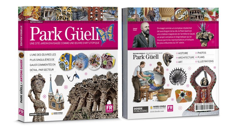 Couverture Park Guell Gaudi Livre Francais Dosde Publishing