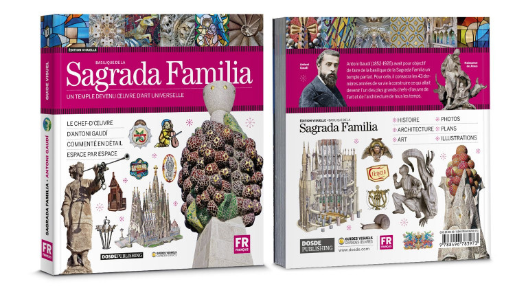 Couverture Sagrada Familia Livre Francais Dosde Publishing