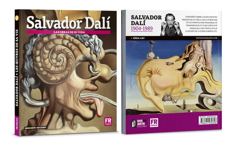 Couverture Salvador Dali Les Oeuvres De Sa Vie Livre Francais Art Dosde Publishing