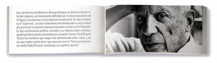 Interior Flipbook Pablo Picasso Dosde Publishing