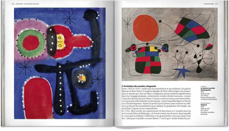 Joan Miro Les Oeuvres De Sa Vie Livre Francais Art Dosde Publishing