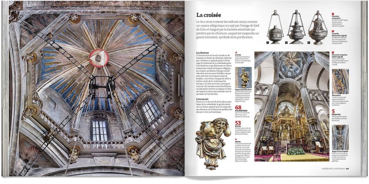 Livre Cathedrale Saint Jacques De Compostelle Deluxe Francais Dosde Publishing