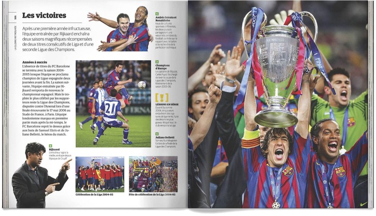 Livre Fc Barcelone Barça Histoire Illustree Du Football Club