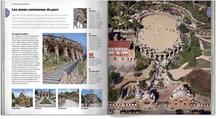 Park Guell Gaudi Livre Francais Dosde Publishing