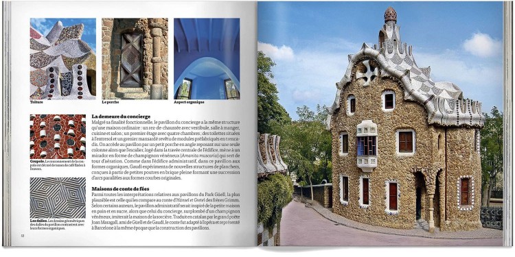 Park Guell Gaudi Pocket Livre Francais Dosde Publishing