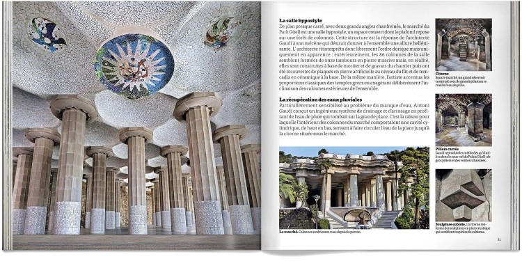 Park Guell Gaudi Pocket Livre Francais Dosde Publishing