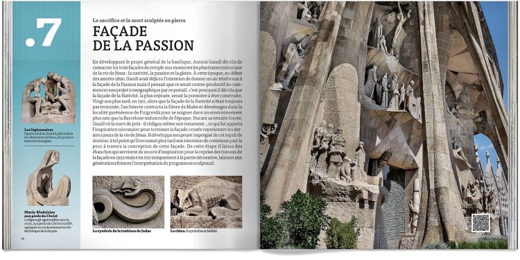 Sagrada Familia Gaudi Pocket Livre Francais Book Dosde Publishing