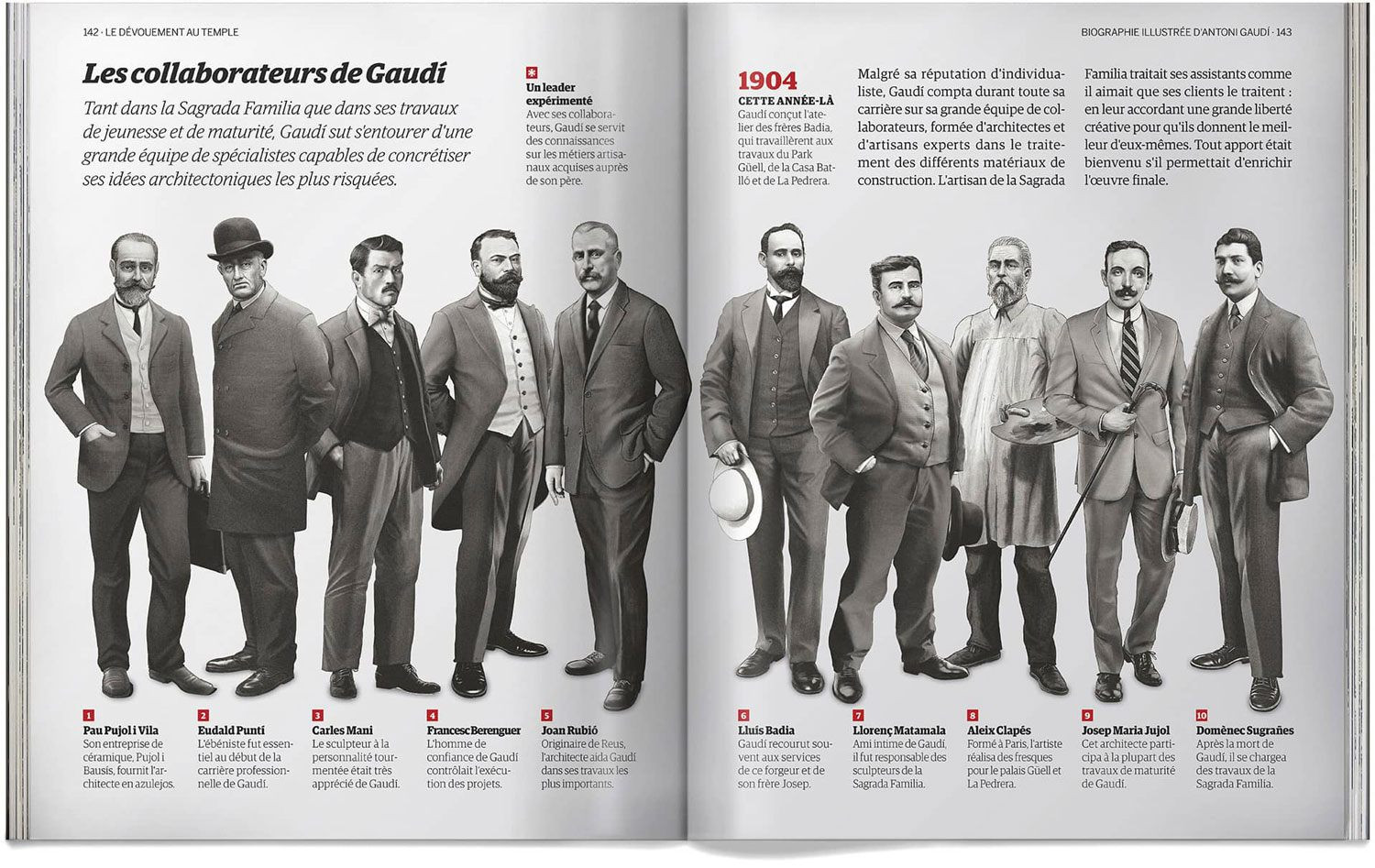 Biographie illustrée d'Antoni Gaudí