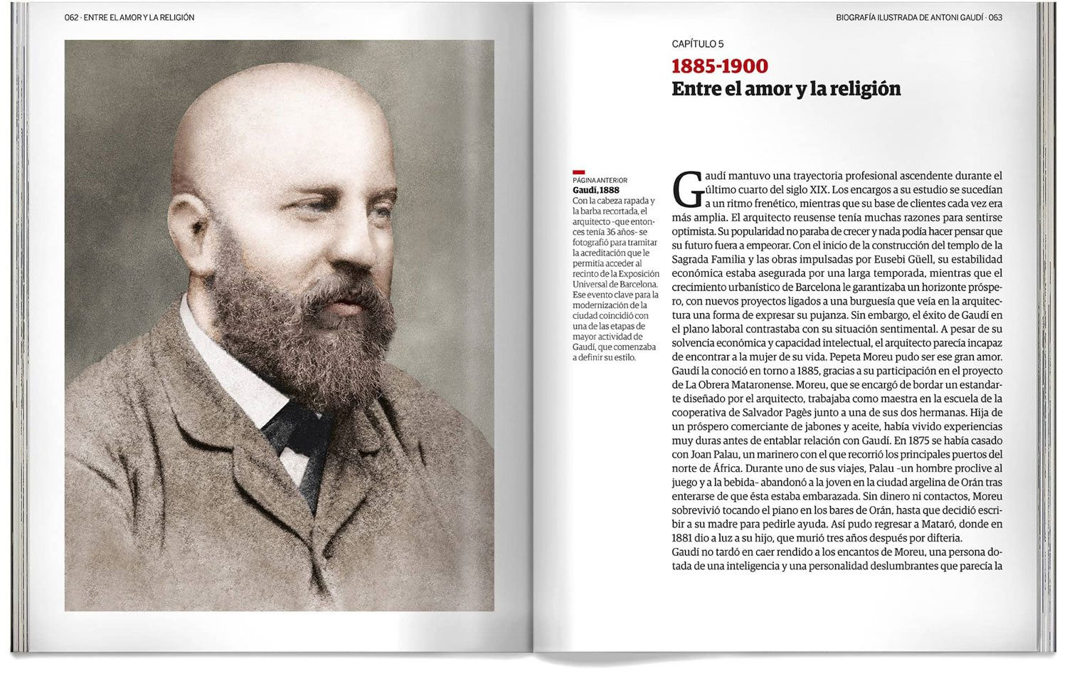 Biographie illustrée d'Antoni Gaudí