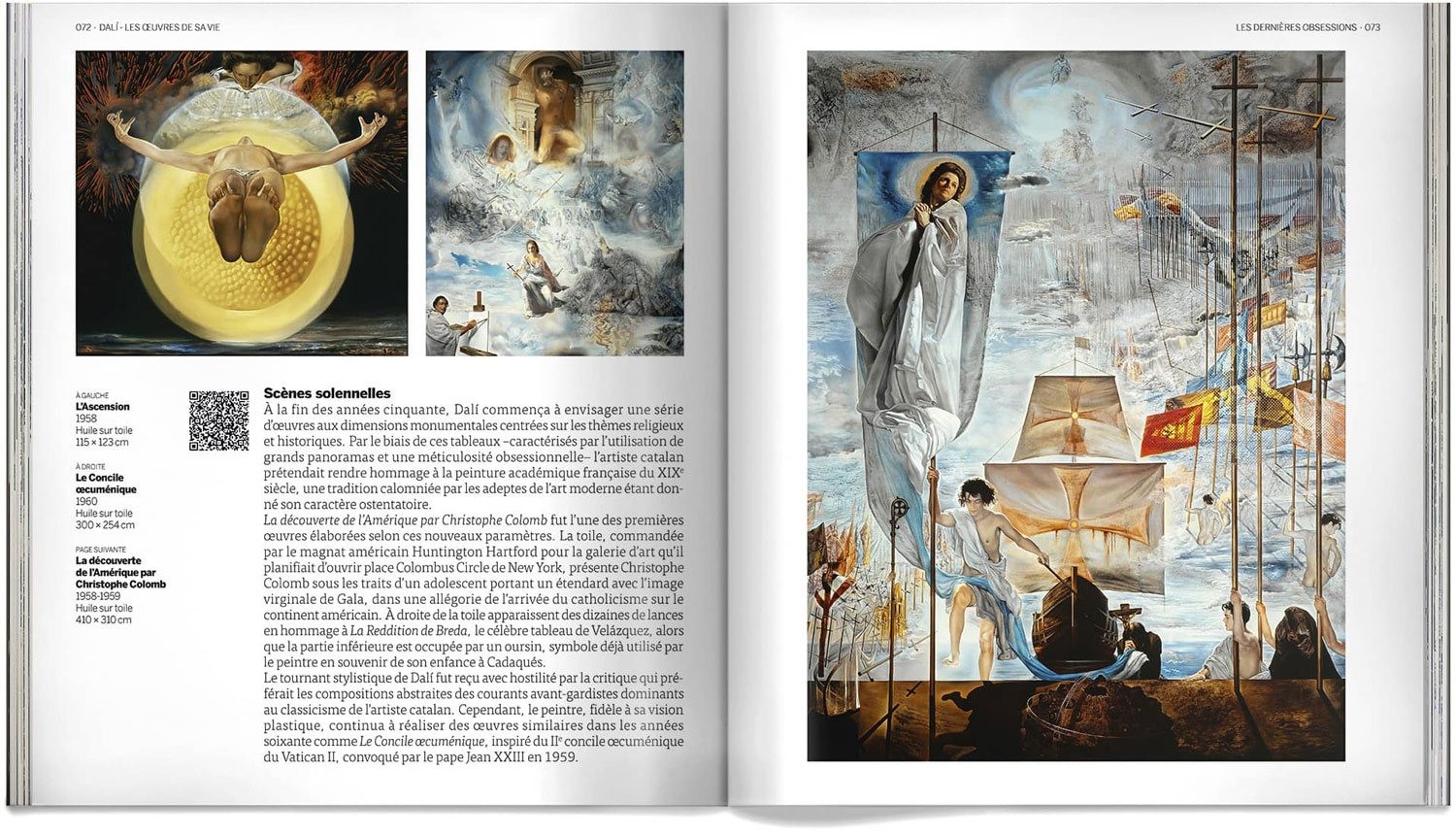 Livre décoratif art & design Dali, L'œuvre peint : livre déco or – INSIDE  Box - Shop - Conseil